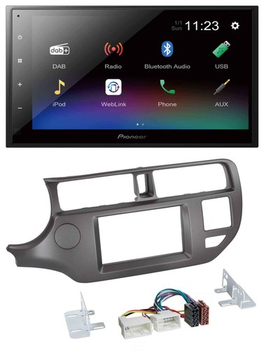 Pioneer usb bluetooth dab 2din - pioneer,