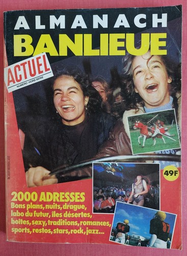 Actuel magazine almanach - almanach, "