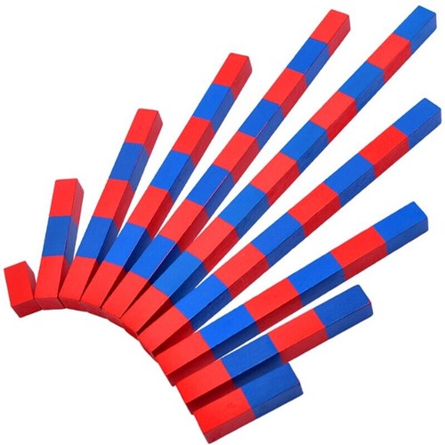 Barre rouges bleues - barre,