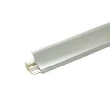 1,5m - 3m 23mm PVC ALUMINIUM ARGENTÉ CUISINE BORDURE plan de travail et mur