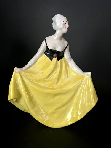 Statuette porcelaine - statuette, en