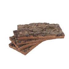  4 morceaux d'écorce de