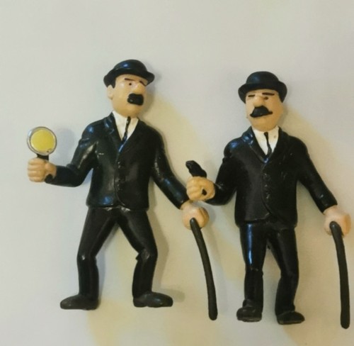 Figurines tintin dupont et - 2,