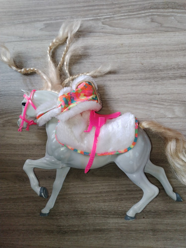 Cheval barbie 1991 ski - barbie, fun
