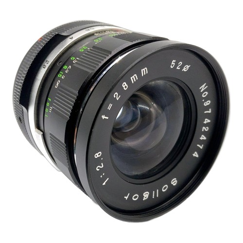Soligor objectif 28mm 8 - soligor,
