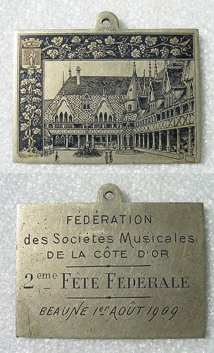 Tres rare medaille - rare, 1909