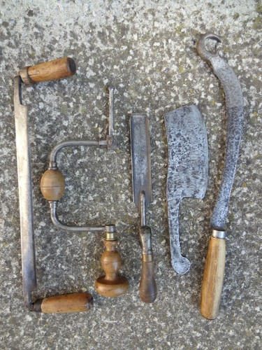 Lot anciens outils de - anciens,