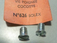 NOS ancien stock  lot neuf  2 vis poignée  Solex cocotte