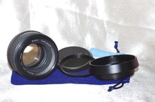 EXCEPTIONNEL objectif M42 50/1,4 SMC-TAKUMAR bouchons-filtre-pare-soleil-housse