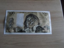 France: billet 500 francs