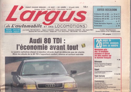 Argus 3297 audi - audi, tdi