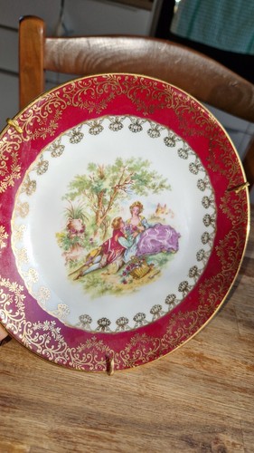 Assiette porcelaine limoges - assiette,