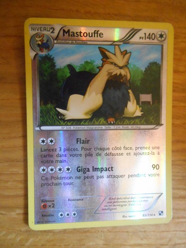 Carte pokémon rare - carte,