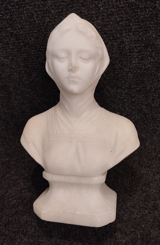 Ancien buste sculpté signé - ancien,