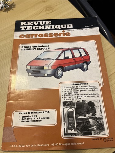 Revue technique carrosserie - revue,