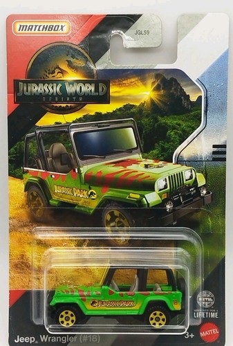Matchbox jurassic park - jurassic,