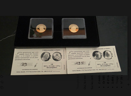 Rare coffret médailles - coffret,