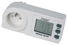 DUN-90211 WATTMETRE ENERGIE METRE 230V 16A (FONCTIONNE UNIQUEMENT BRANCHE)