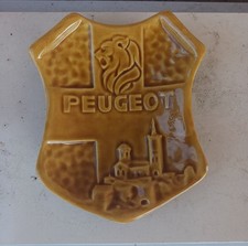 Rare Cendrier Peugeot des Ateliers de Céramique Ricard.