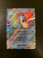 Carte Pokémon Keldeo EX 030/086 WHT Flamme Blanche SV10.5 FR NEUF