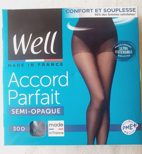 Collants noir taille 30d - noir,