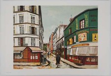 Maurice UTRILLO : Rue Seveste