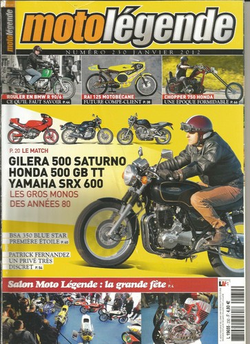 Moto légende 230 - légende, n°230