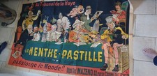 AFFICHE LA MENTHE PASTILLE