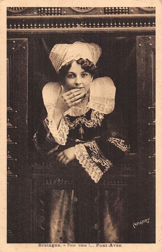 Pont aven folklore femme - aven,