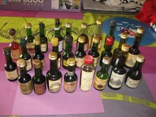rare lot de 25 mignonnettes calvados