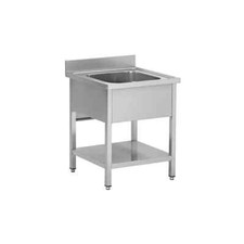 Plonge Inox 1 Bac Accessoire - Equipement -  Cuisine- Professionnel
