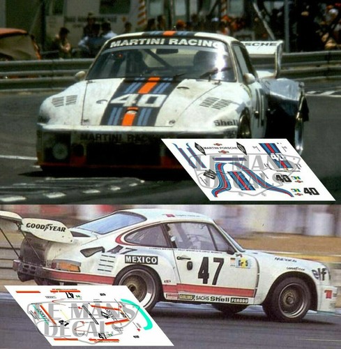 Décal porsche 935 mans - décal, le