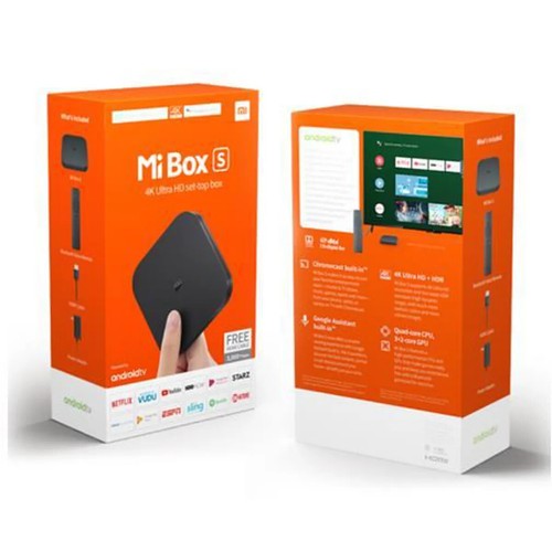 Xiaomi android box 4k - tv,