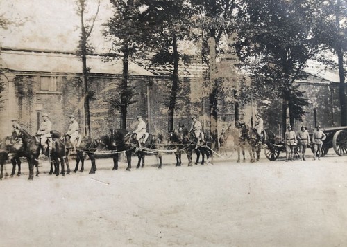 Soldats attelage chevaux - soldats,