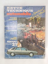 RENAULT 21 R21 2L Ti RX GTX TXi TXE (AUDI 100) - Revue Technique Automobile 508