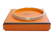 Authentique bracelet HERMES en cuir mignon #122