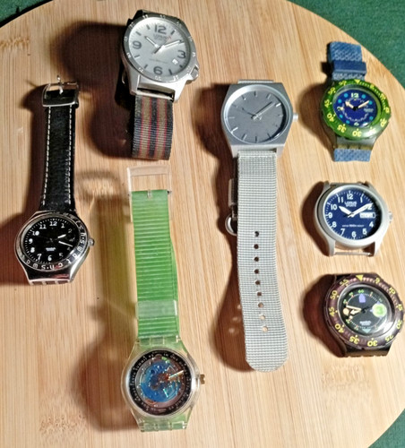 Lot montres swatch - 7,