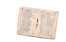 petit almanach pour 1951 calendrier mini