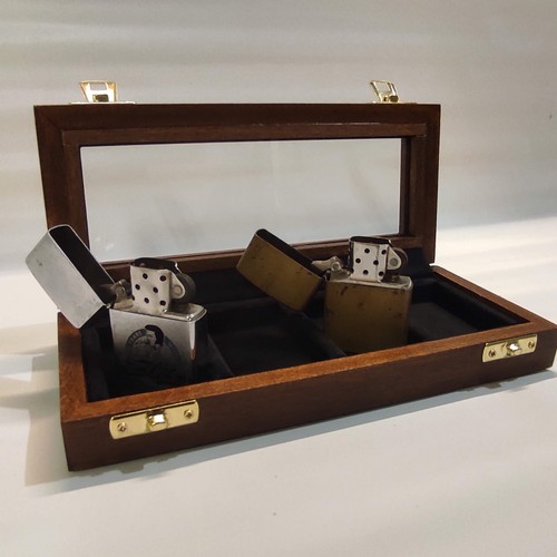 Coffret porte accendini zippo - porte-accendini,