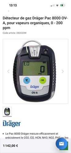 Dräger pac 8000 a - dräger, ov-a