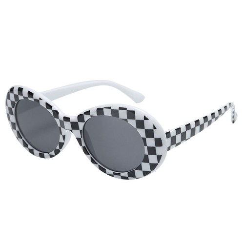 Lunette soleil ovale retro - lunette,