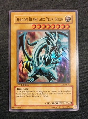 Carte dragon blanc - carte,
