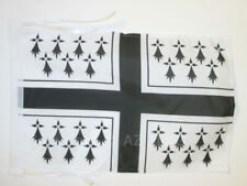 DRAPEAU BRETAGNE MARINE 45x30cm - PAVILLON PAVILLON MARIN BRETON 30 x 45 cm haut