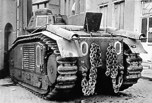 Ww2 char français b1 bis - ww2,