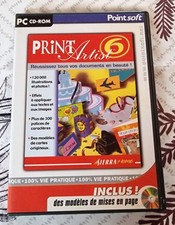 Print Artist 6 - CD-ROM logiciel PC création de documents - Sierra Home