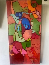 PEINTURE ABSTRAITE SUR TOILE