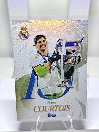 Topps los blancos thibaut - topps,