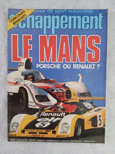 Echappement 104 1977 - n°104, 6/1977