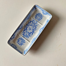 Ancien Porte Savon Porte Eponge - Faïence Hamage Nord - Modèle "Jardinière"