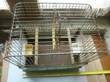 Ancienne cage oiseaux - ancienne, à